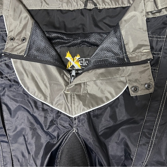 Motorcycle Pants Heat Resistant Knee Pads Mens Size 42 Adjustable Waist Vented - Picture 7 of 14